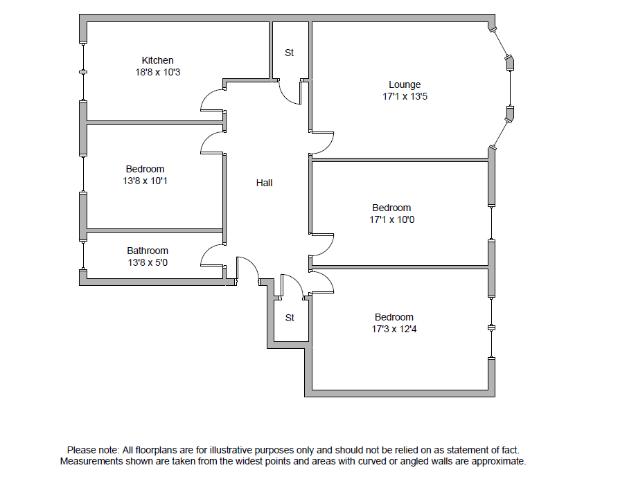 Partickhill Road, Flat 2/1, Partickhill, Glasgow, G11 5BP Clyde Property Ltd